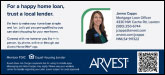 Arvest Bank Sponsorship Banner