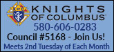 Knights of Columbus Sponsorship Banner